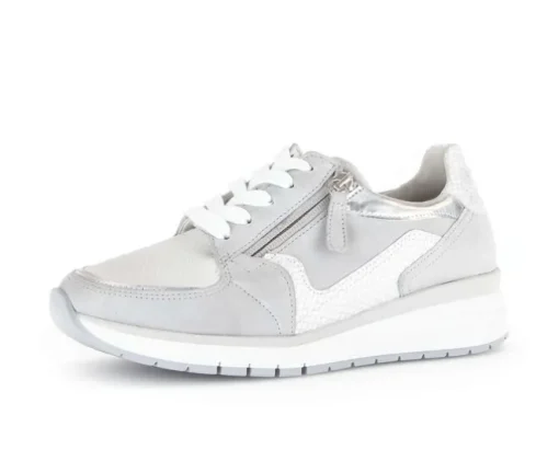 Lage sneaker grijs