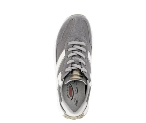 Lage sneaker grijs