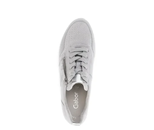 Lage sneaker grijs