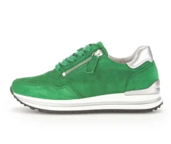Lage sneaker groen