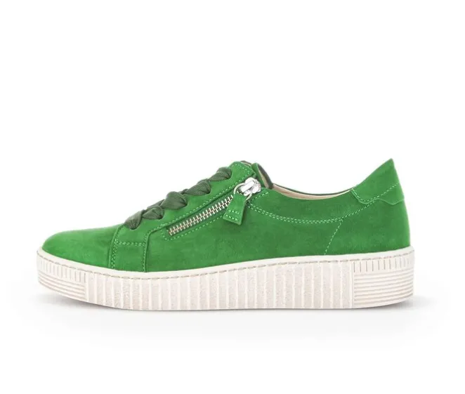Lage sneaker groen