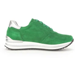 Lage sneaker groen