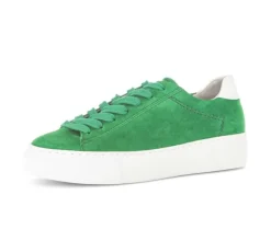 Lage sneaker groen