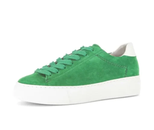 Lage sneaker groen