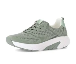 Lage sneaker groen