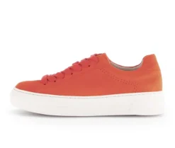 Lage sneaker oranje