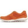 Lage sneaker oranje