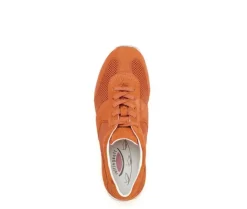 Lage sneaker oranje