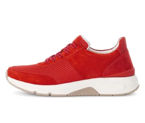 Lage sneaker rood