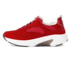 Lage sneaker rood