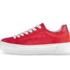 Lage sneaker rood