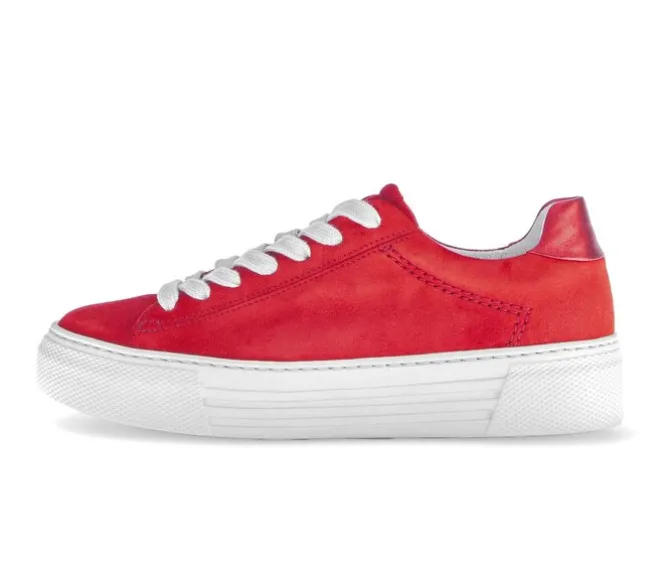 Lage sneaker rood