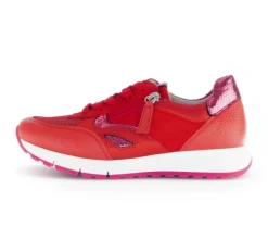 Lage sneaker rood