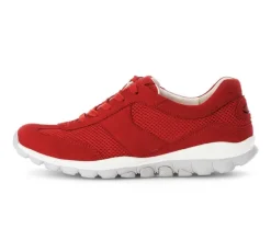 Lage sneaker rood