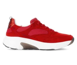 Lage sneaker rood
