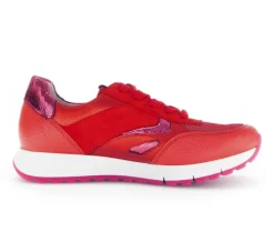 Lage sneaker rood