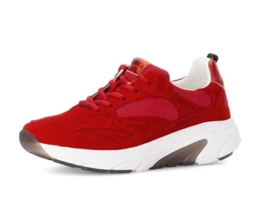 Lage sneaker rood