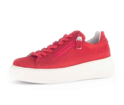 Lage sneaker rood