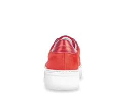 Lage sneaker rood