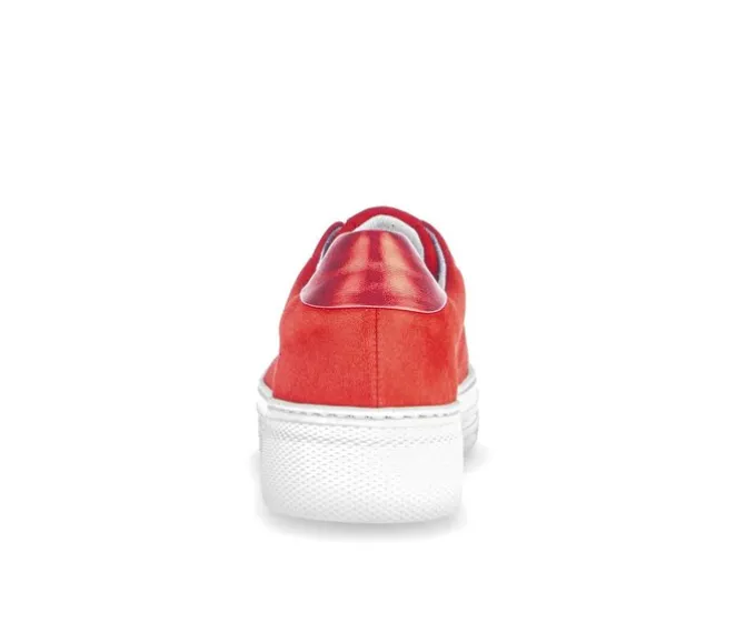 Lage sneaker rood