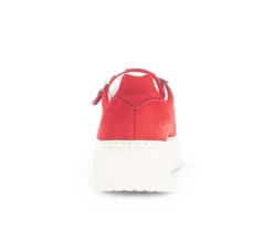 Lage sneaker rood