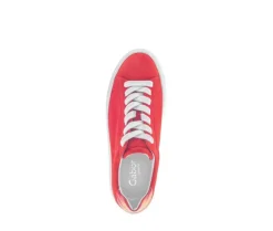 Lage sneaker rood