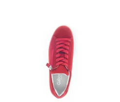 Lage sneaker rood