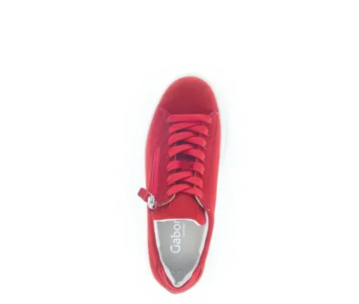 Lage sneaker rood