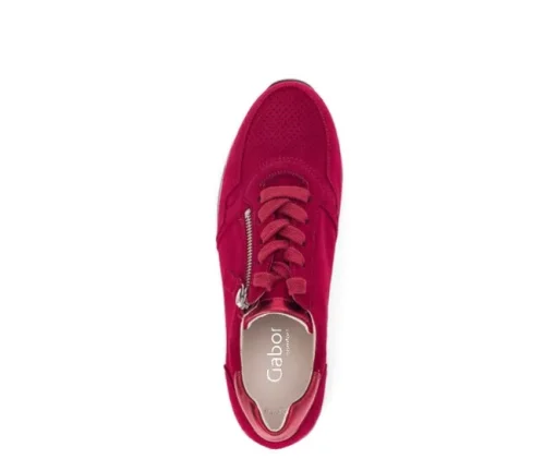 Lage sneaker rood