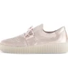 Lage sneaker rose