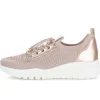 Lage sneaker rose