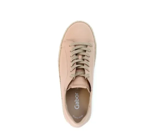 Lage sneaker rose
