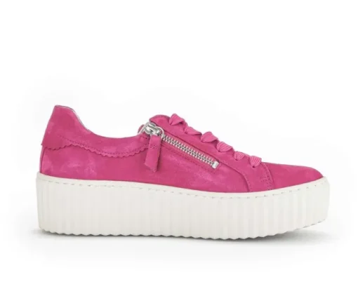Lage sneaker roze