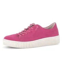 Lage sneaker roze