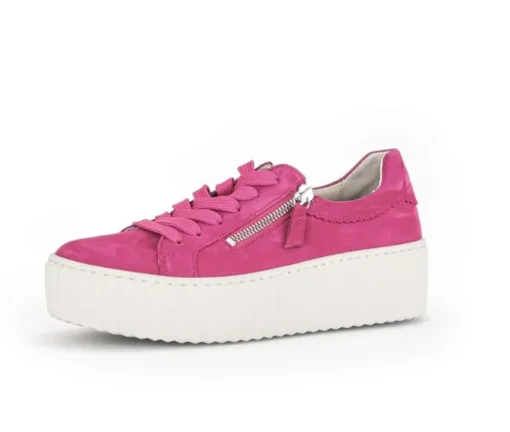 Lage sneaker roze
