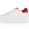 Lage sneaker wit