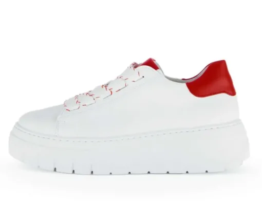Lage sneaker wit