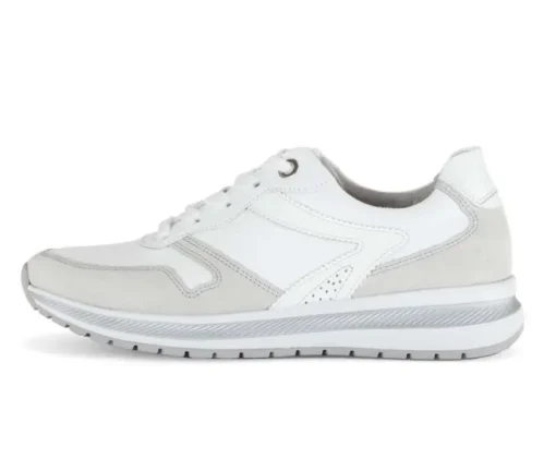 Lage sneaker wit