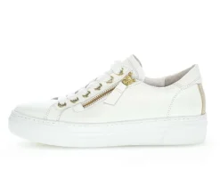 Lage sneaker wit
