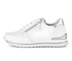 Lage sneaker wit