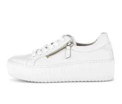Lage sneaker wit