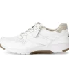Lage sneaker wit