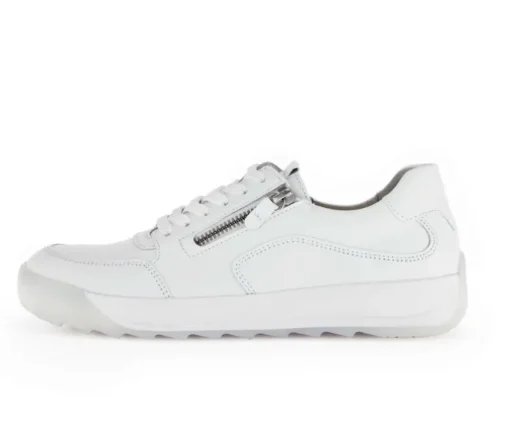 Lage sneaker wit