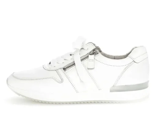 Lage sneaker wit
