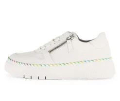 Lage sneaker wit