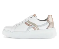 Lage sneaker wit