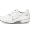 Lage sneaker wit