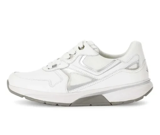 Lage sneaker wit