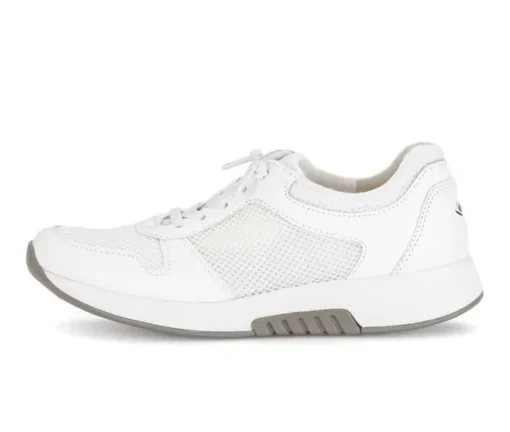 Lage sneaker wit