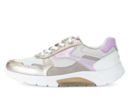 Lage sneaker wit